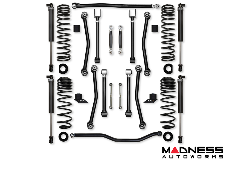 Jeep Wrangler JL Lift Kit - Rock Krawler - Ultimate Adventure - Stage 1 - 2021+ Jeep Wrangler JL Lift Kit - Rock Krawler - Ultimate Adventure - Stage 1 - 2021+